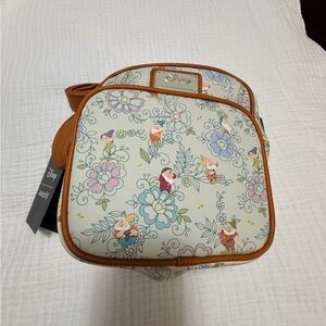 Loungefly Disney 7 Dwarfs Floral Backpack Snow White Mini Bag – New With Tags